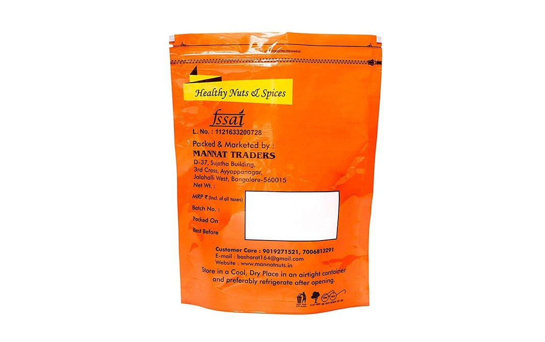 Mannat California Almonds    Pack  500 grams